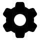 Six-Tooth Cog Gear (Solid) Free Open-Source SVG Icon