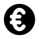 Euro Currency Symbol (Solid) Free Open-Source SVG Icon