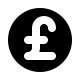 Pound Currency Symbol (Solid) Free Open-Source SVG Icon