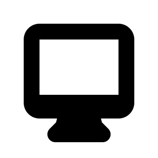 Desktop Computer (Solid) Free Open-Source SVG Icon (HeroIcons v1 Solid)