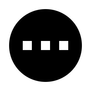 Horizontal Dots Circle (Solid) Free Open-Source SVG Icon (HeroIcons v1 Solid)