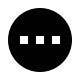 Horizontal Dots Circle (Solid) Free Open-Source SVG Icon