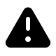 Exclamation Triangle Warning Sign (Solid) Free Open-Source SVG Icon