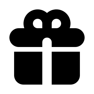 Gift Box (Solid) Free Open-Source SVG Icon (HeroIcons v1 Solid)