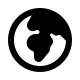 Europe and Africa Globe (Solid) Free Open-Source SVG Icon