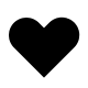 Heart Shape (Solid) Free Open-Source SVG Icon