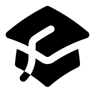 Solid Academic Cap (20) Free Open-Source SVG Icon (HeroIcons)