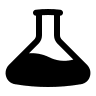 Laboratory Beaker (Solid) Free Open-Source SVG Icon