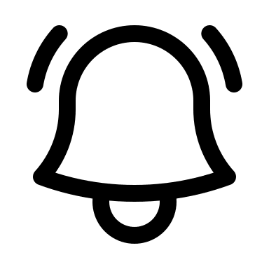 Alert Bell Notification Free Open-Source SVG Icon (HeroIcons)