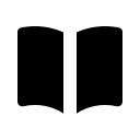 Open Book (Solid) Free Open-Source SVG Icon