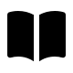 Open Book (Solid) Free Open-Source SVG Icon