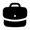 Solid Briefcase Free Open-Source SVG Icon