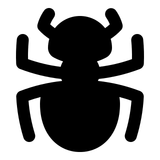 Solid Ant Bug (20px) Free Open-Source SVG Icon (HeroIcons)