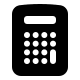 Solid Calculator Design (20) Free Open-Source SVG Icon