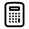 Calculator App Free Open-Source SVG Icon