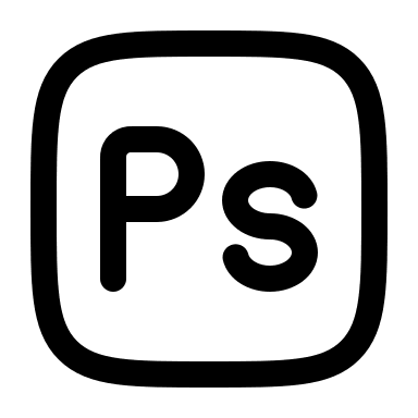 Adobe Photoshop Software Free Open-Source SVG Icon (Huge Icons)