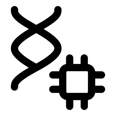 AI DNA Structure Free Open-Source SVG Icon (Huge Icons)