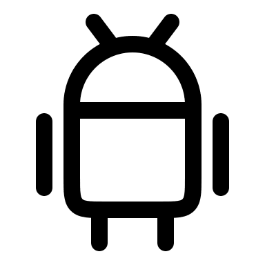 Android Operating System Free Open-Source SVG Icon (Huge Icons)