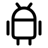 Android Operating System Free Open-Source SVG Icon