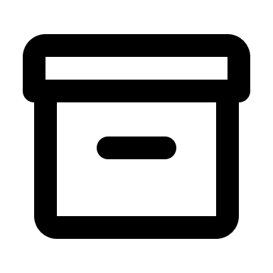 Archive File Storage Free Open-Source SVG Icon (Humbleicons)