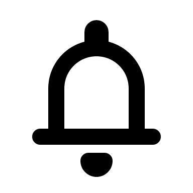 Bell Notification Free Open-Source SVG Icon (Humbleicons)