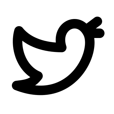 Twitter Brand Logo Free Open-Source SVG Icon (Humbleicons)