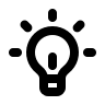 Light Bulb Free Open-Source SVG Icon