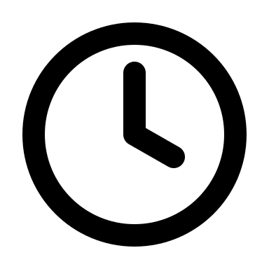 Clock (Humbleicons) Free Open-Source SVG Icon (Humbleicons)