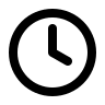 Clock (Humbleicons) Free Open-Source SVG Icon