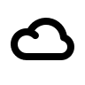 Cloud (Humbleicons) Free Open-Source SVG Icon