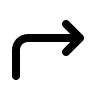 Corner Up Right Arrow Free Open-Source SVG Icon