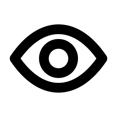 Eye Symbol Free Open-Source SVG Icon (Humbleicons)