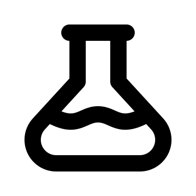 Laboratory Flask Free Open-Source SVG Icon (Humbleicons)