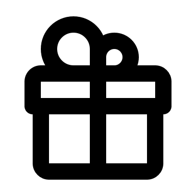 Gift Box Free Open-Source SVG Icon (Humbleicons)