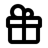 Gift Box Free Open-Source SVG Icon