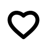 Heart Symbol (Humbleicons) Free Open-Source SVG Icon