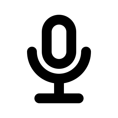 Microphone (Humbleicons) Free Open-Source SVG Icon (Humbleicons)