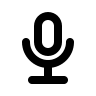 Microphone (Humbleicons) Free Open-Source SVG Icon