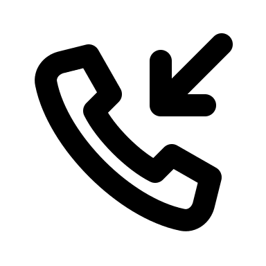 Incoming Phone Call Notification Free Open-Source SVG Icon (Humbleicons)