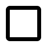 Square Shape Free Open-Source SVG Icon