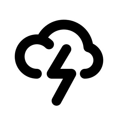 Storm Weather Symbol (Humbleicons) Free Open-Source SVG Icon (Humbleicons)