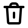 Trash Bin Free Open-Source SVG Icon