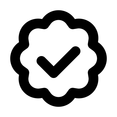 Verified Badge Free Open-Source SVG Icon (Humbleicons)