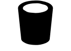 Bucket (Icalicons) Free Open-Source SVG Icon