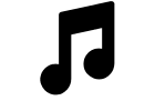 Music Note Symbol Free Open-Source SVG Icon