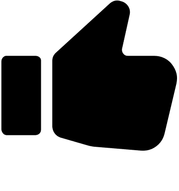 Thumbs Up Gesture Free Open-Source SVG Icon (Icalicons)