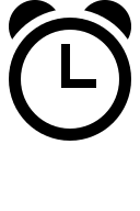 Alarm Clock Notification Free Open-Source SVG Icon