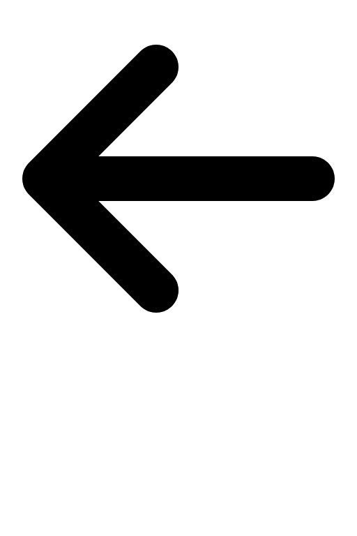 Left Arrow (IcoMoon Free) Free Open-Source SVG Icon (IcoMoon Free)