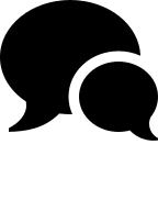 Speech Bubbles Free Open-Source SVG Icon