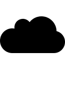 Cloud Weather Symbol Free Open-Source SVG Icon